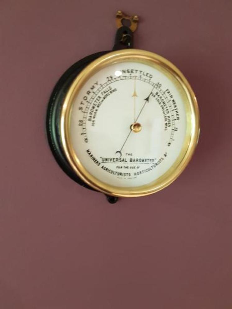 Superb Victorian Universal Horticulturalists Barometer - Image 5