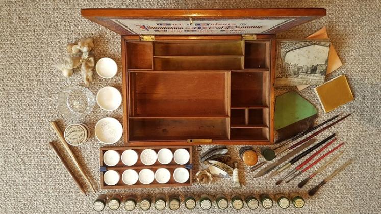 Victorian Artists Paint Box - Image 3