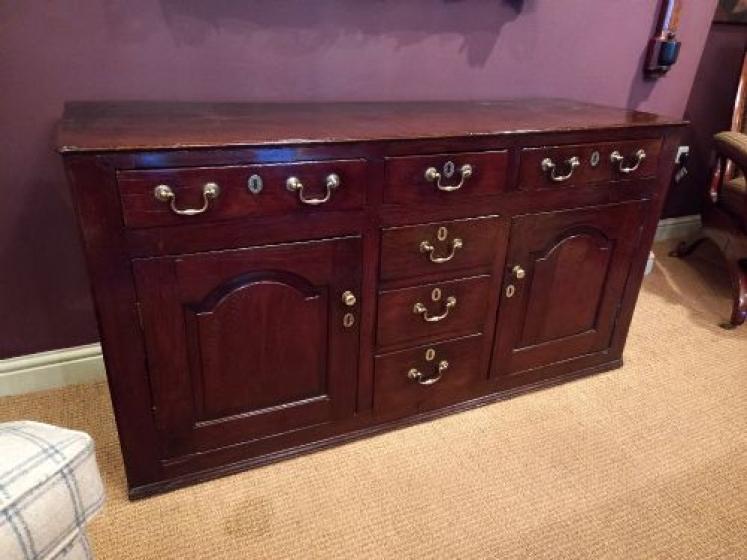 Superb Mid Georgian Period Oak Yorkshire Dales Dresser - Image 1