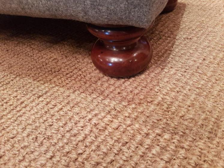 Victorian upholstered Low Foot Stool - Image 4