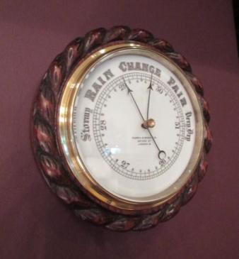 Victorian Antique Mappin & Webb Barometer