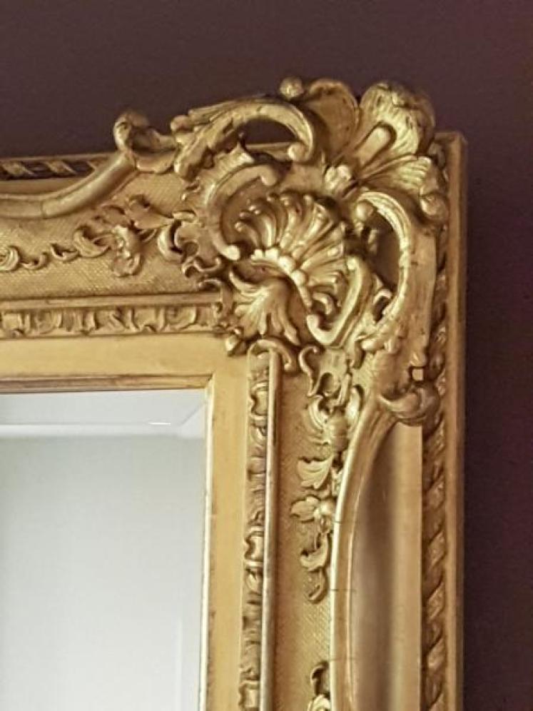 Outstanding Quality Antique Victorian Timber Gilt Mirror - Image 2