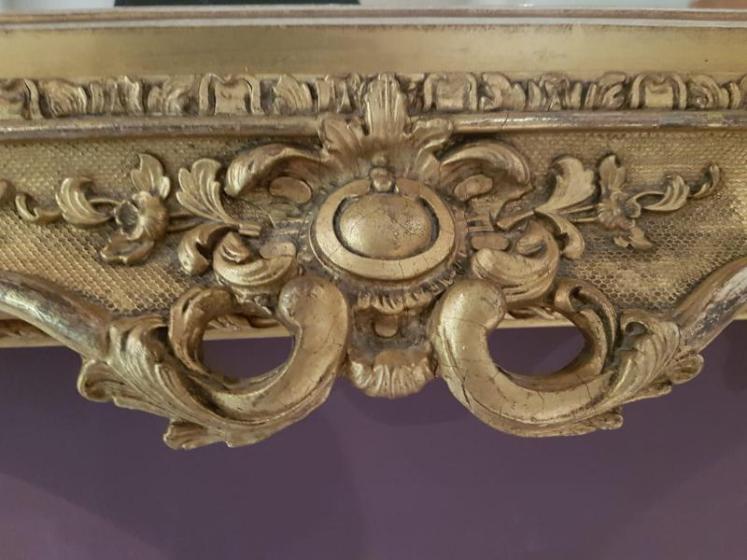 Outstanding Quality Antique Victorian Timber Gilt Mirror - Image 3