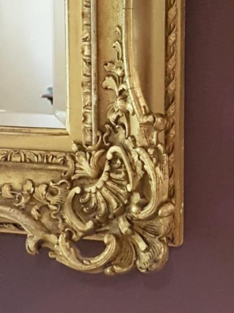 Outstanding Quality Antique Victorian Timber Gilt Mirror - Image 4