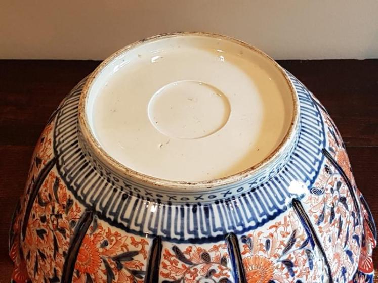 Outstanding Large Antique 19th Century Imari Bowl - Image 3