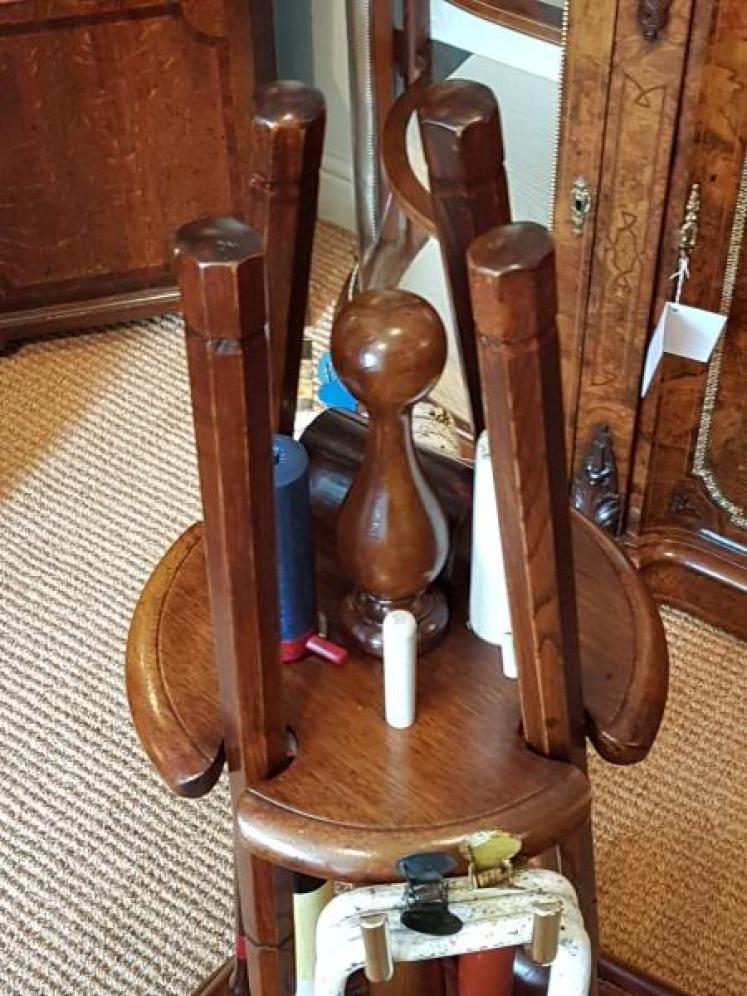 Superb Victorian Mahogany Croquet Stand - Image 4