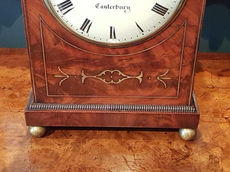 William IV Period Antique Double Fusee Bracket Clock - Image 5