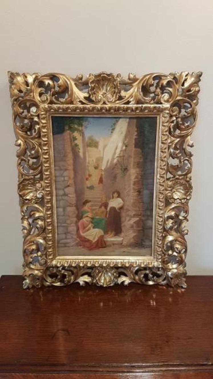 19th Century Florentine Painting - Image 1