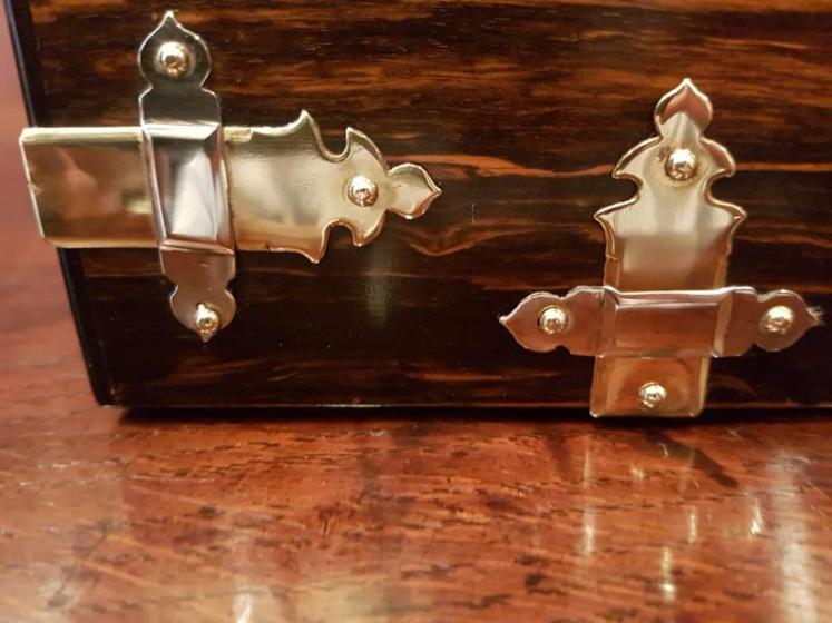 Superb Antique Victorian Caromandel Jewel Box - Image 4