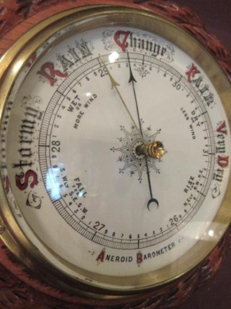 Mid Victorian Antique Ship's Barometer - Image 4