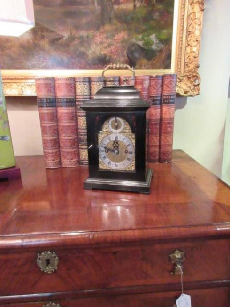 Small 19th Century London Double Fusee Bracket Clock - Image 5