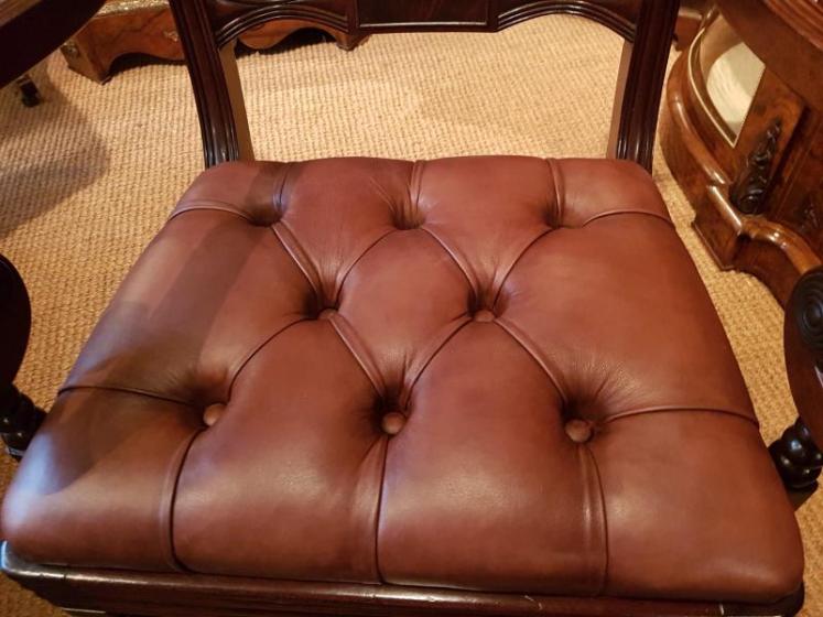 Antique Regency Period Mahogany Arm Chair - Image 2