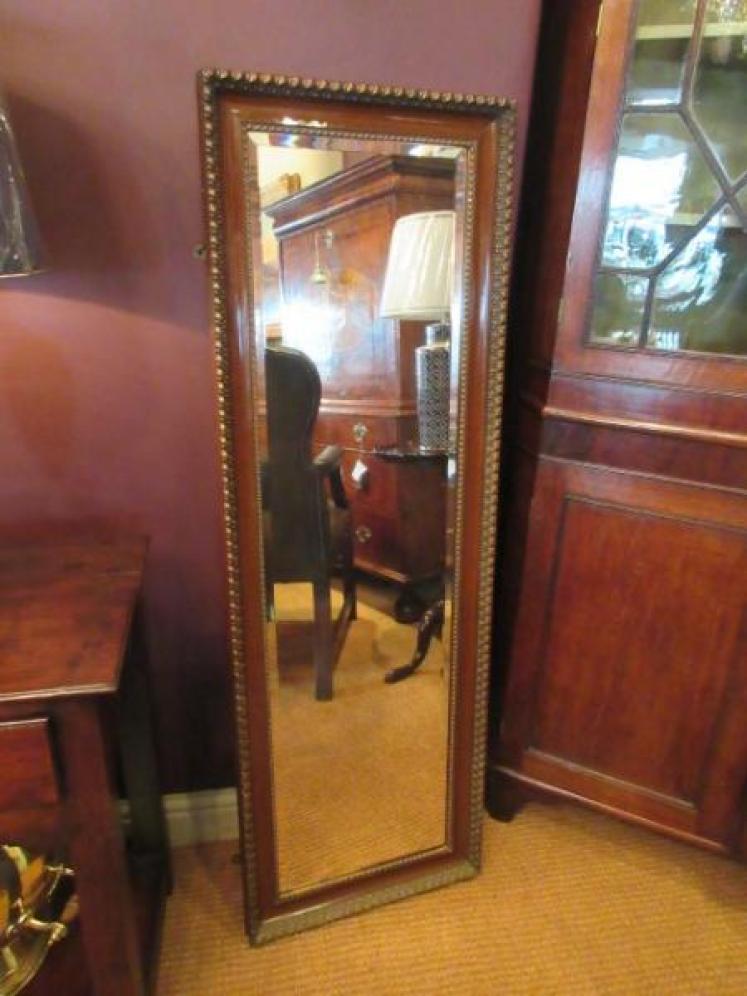Antique Mahogany & Timber Gilt Dressing Mirror - Image 5