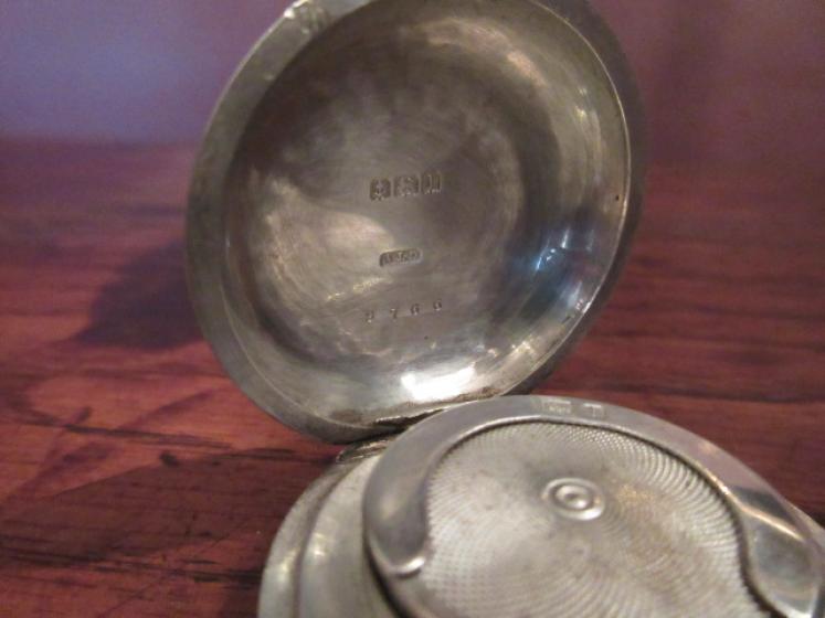 Edwardian Antique Silver 'Golf Ball' Sovereign Case - Image 3