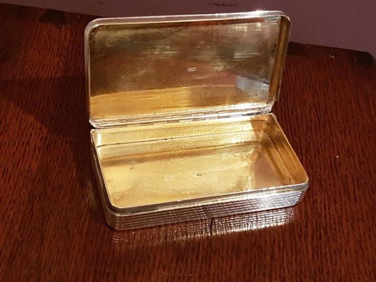 Antique Silver Table Snuff Box - Image 2