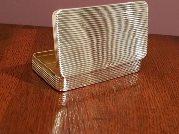 Antique Silver Table Snuff Box - Image 4