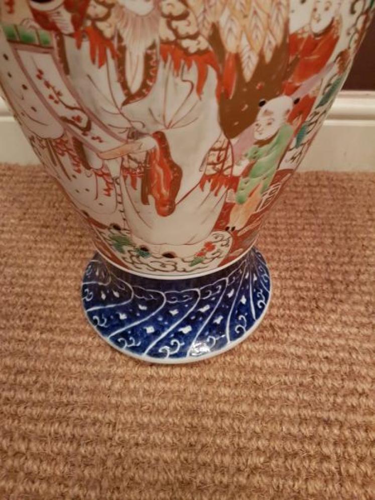 Superb Large Antique Imari Vase - Image 5