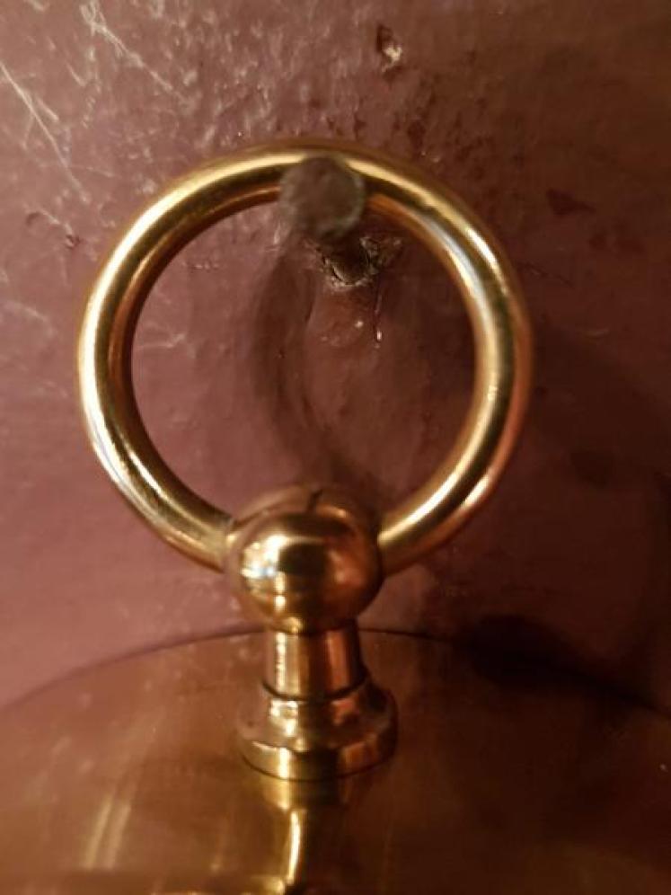 Late Victorian Brass Cased Lennie of Edinburgh Marine Barometer - Image 4