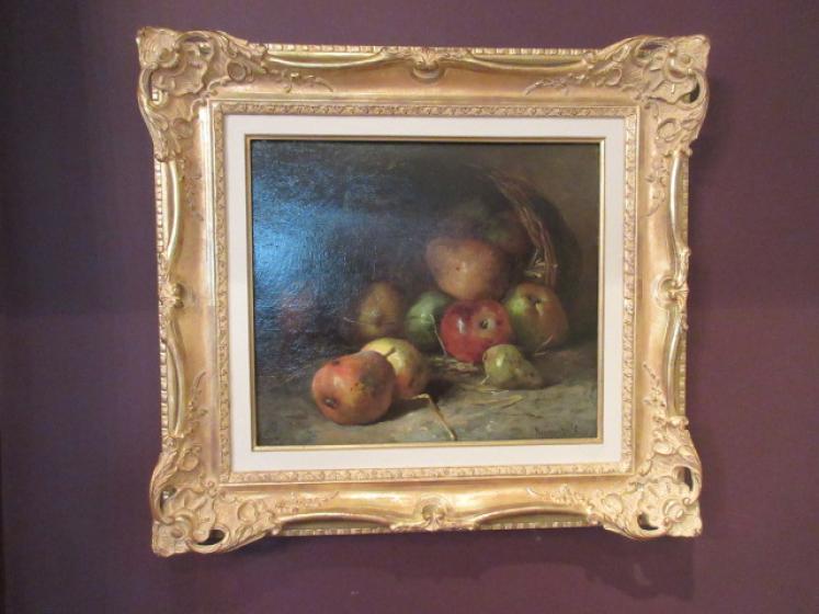 Fine antique 19th Century Still Life Painting by Eugene Henre Cauchois - Image 1