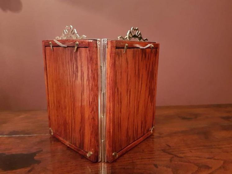 Quality Antique Edwardian Silver Double Photo Frame - Image 3