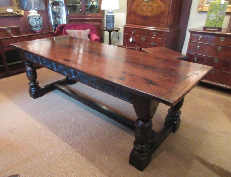 Superb George I Period Oak Refectory Table - Image 1