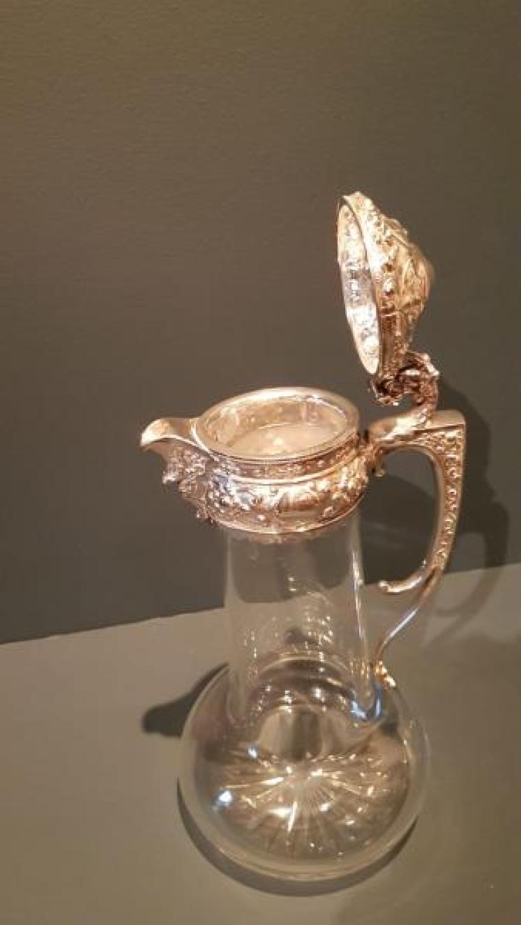 Victorian Silver Mounted London Claret Jug - Image 2