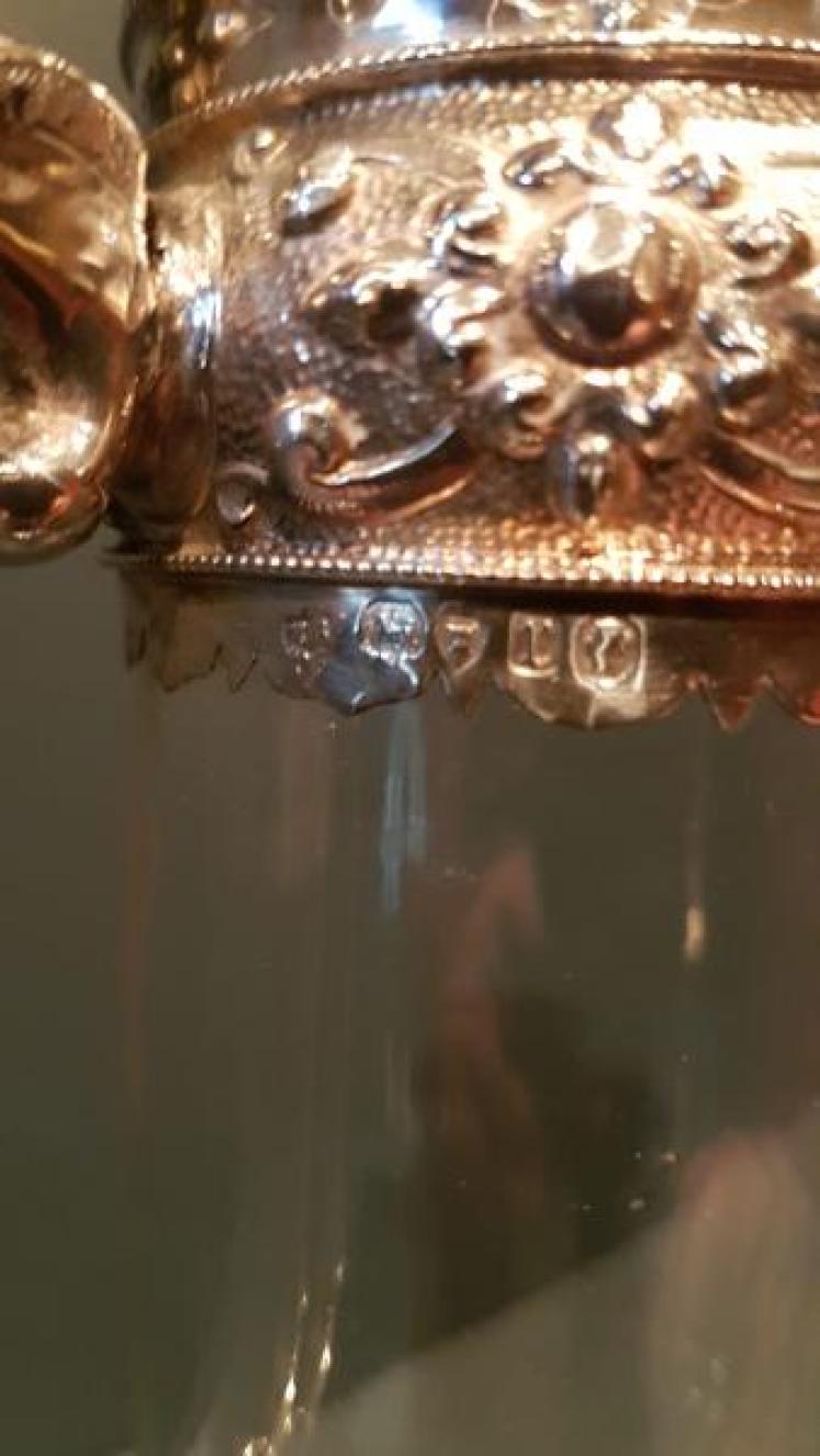 Victorian Silver Mounted London Claret Jug - Image 3