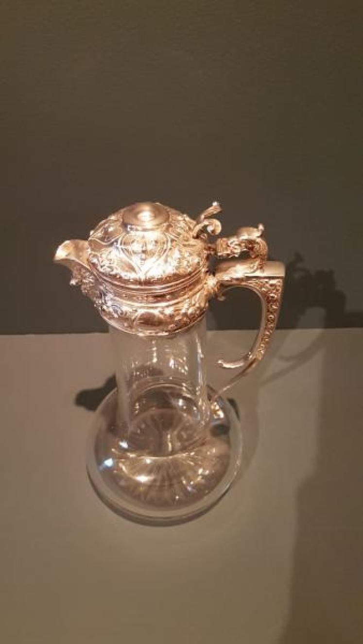 Victorian Silver Mounted London Claret Jug - Image 4