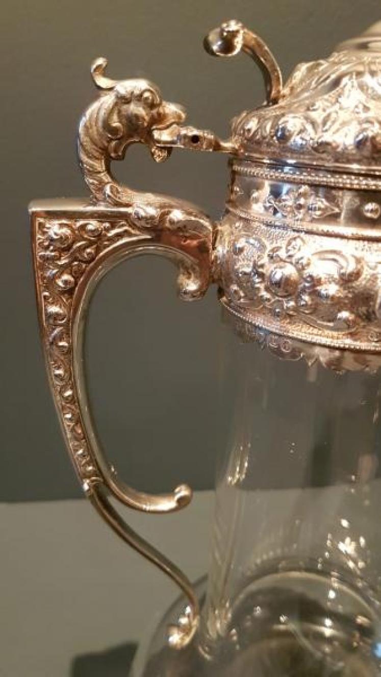 Victorian Silver Mounted London Claret Jug - Image 6