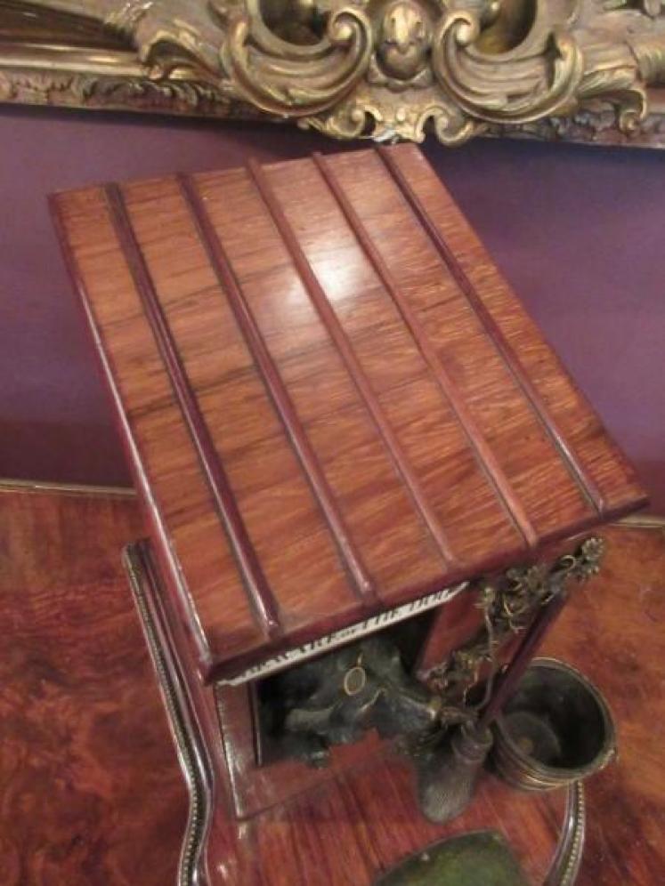 Very Unusual Mid Victorian Rosewood Novelty Humidor - Image 4