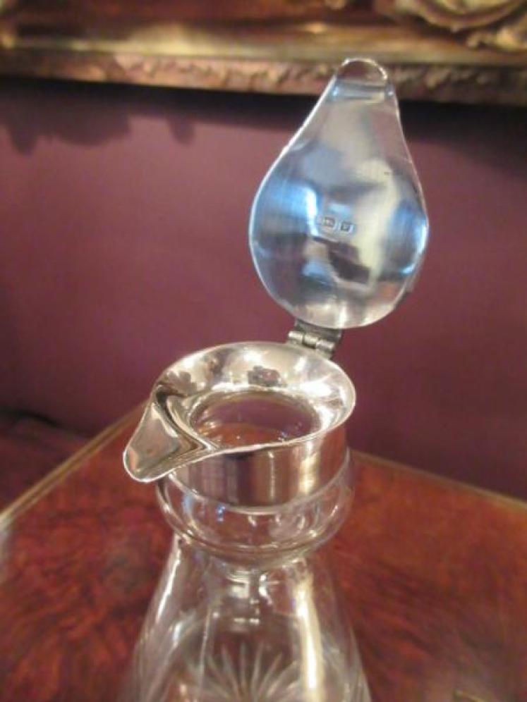 George V Period Antique Silver Whisky Noggin  - Image 4