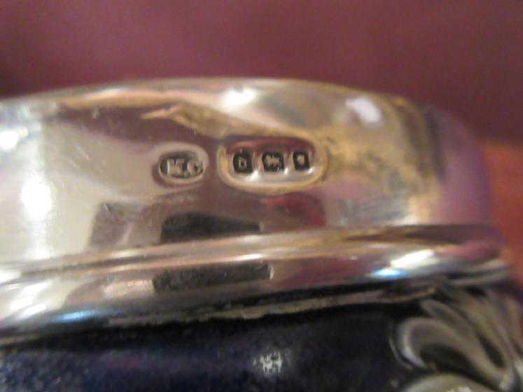 Royal Doulton Silver Rimmed Tea Caddy - Image 4