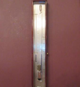 Superb Early Victorian Rosewood Improved Air Sympiesometer
