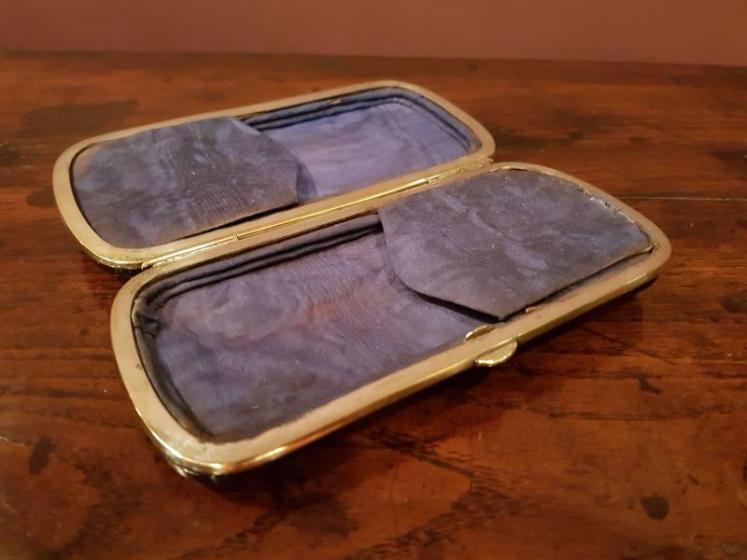 Victorian Silver and Gold Inlaid Tortoise Shell Cigar Case - Image 3