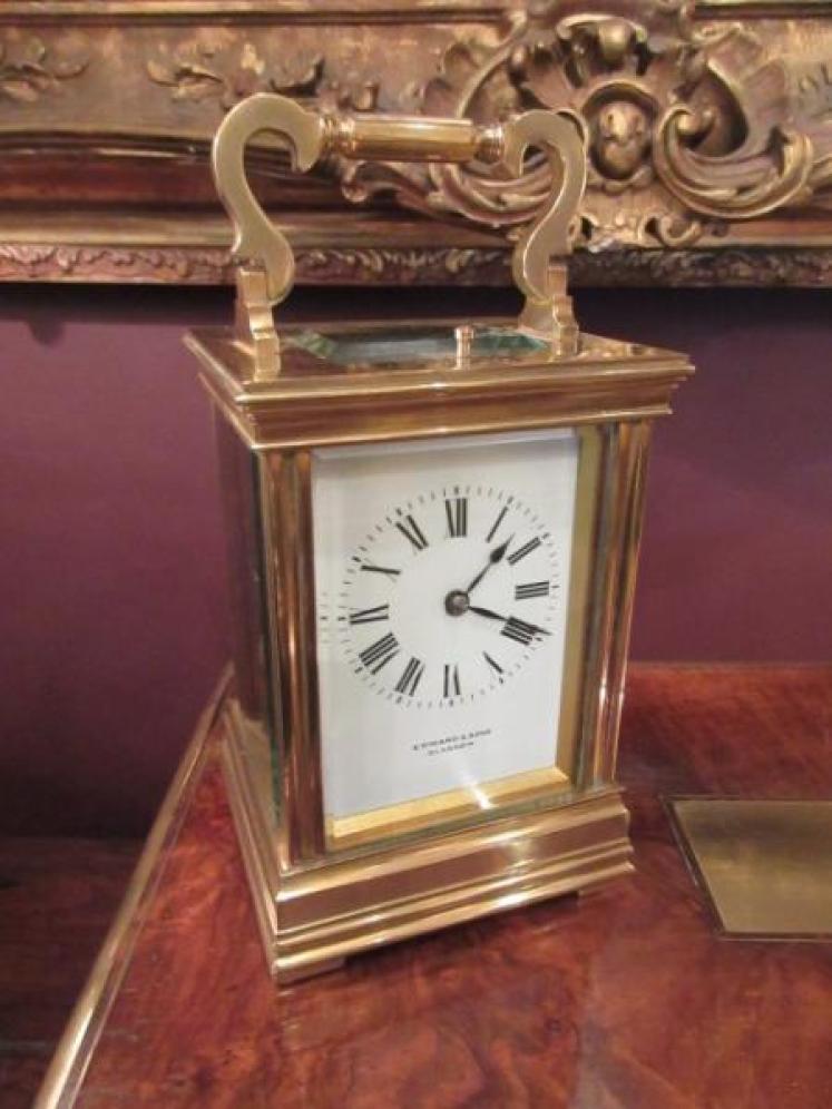 19th Century French Striking & Repeating Carriage Clock - Image 1