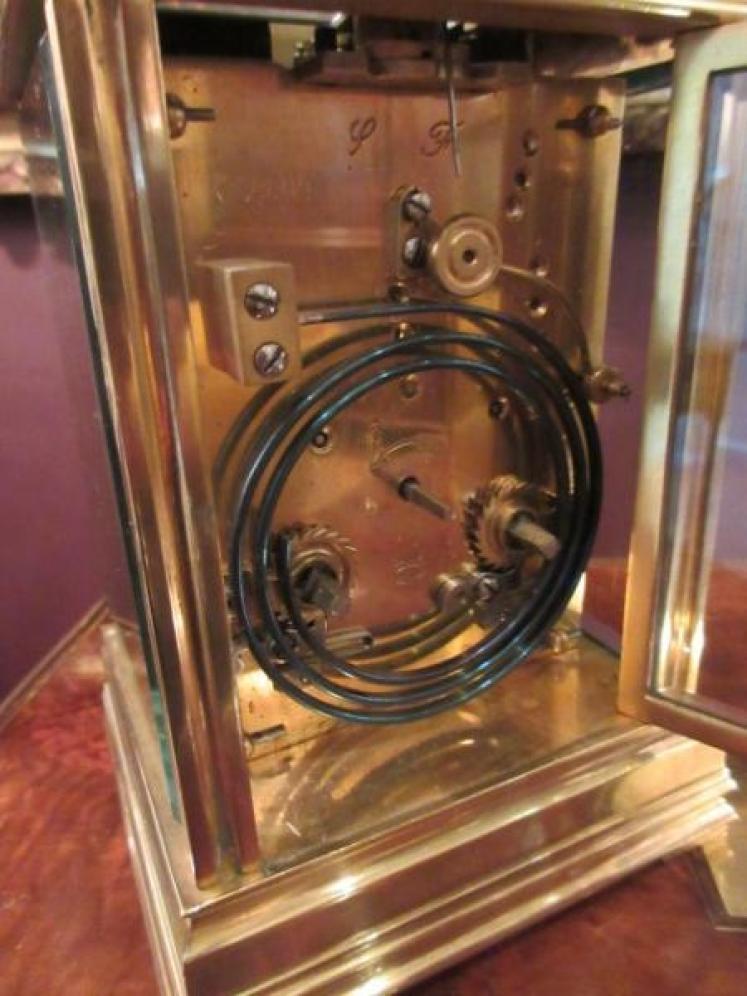 19th Century French Striking & Repeating Carriage Clock - Image 4