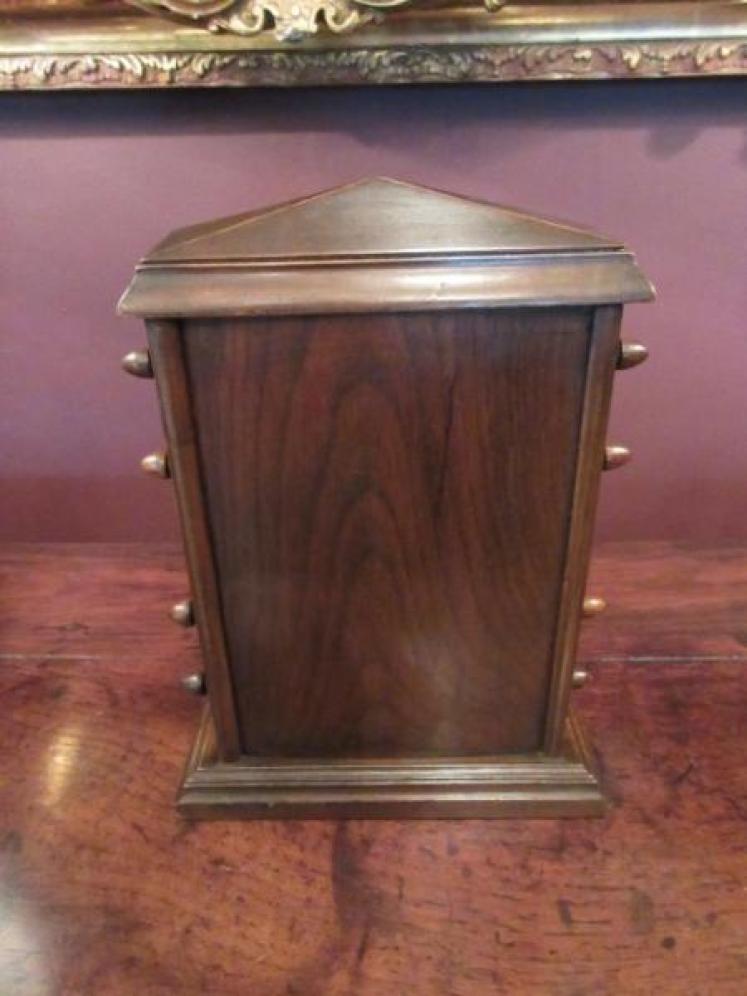 Antique Mahogany Perpetual Desk Calendar - Image 4