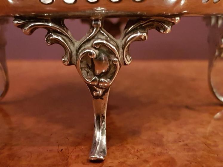 George V Period Silver Bon Bon Dish - Image 3