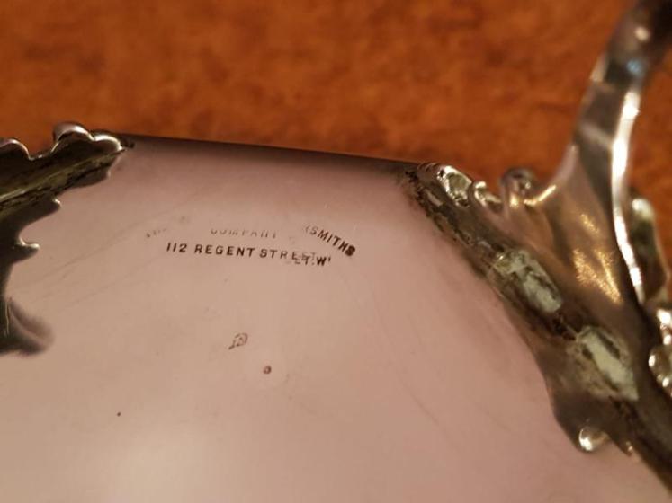 George V Period Silver Bon Bon Dish - Image 5