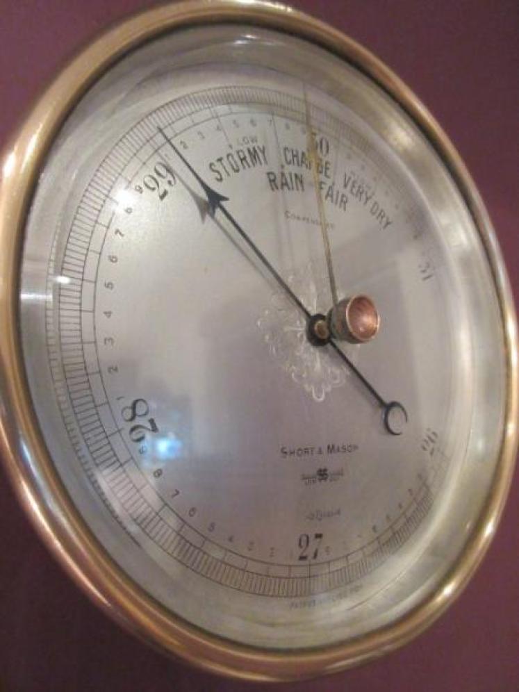 Antique Short & Mason Marine Barometer - Image 2