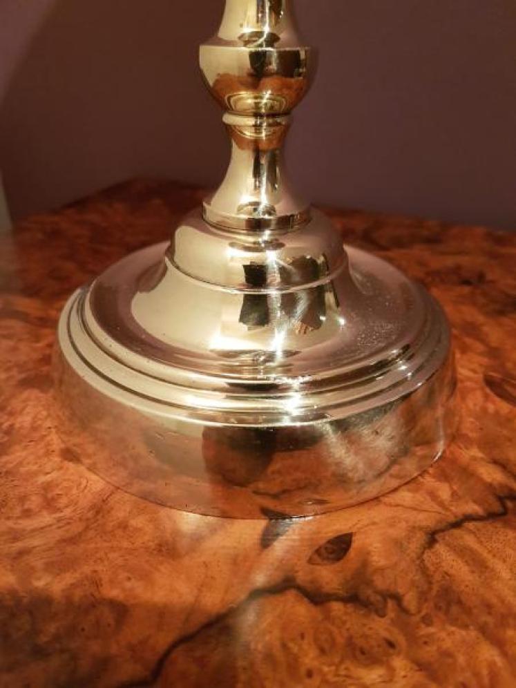 Unusual 1920's Brass Based 8" Library Globe by Geographica - Image 2