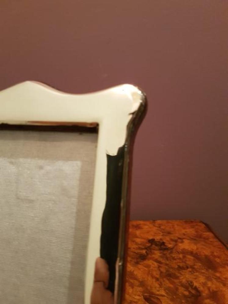 Quality Antique Silver Photo Frame - Image 5