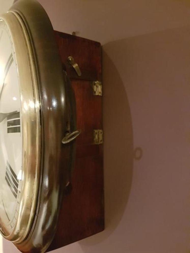 Superb Mid Victorian Convex Fusee Dial Clock By Milburn Of Darlington  - Image 2