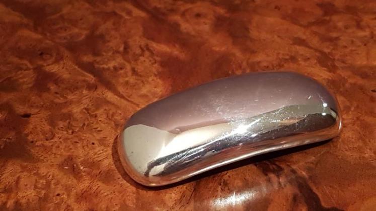 Victorian Curved Silver Snuff Box - Image 3