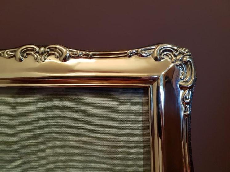 Superb Large Edwardian Antique Silver Photo Frame - Image 5