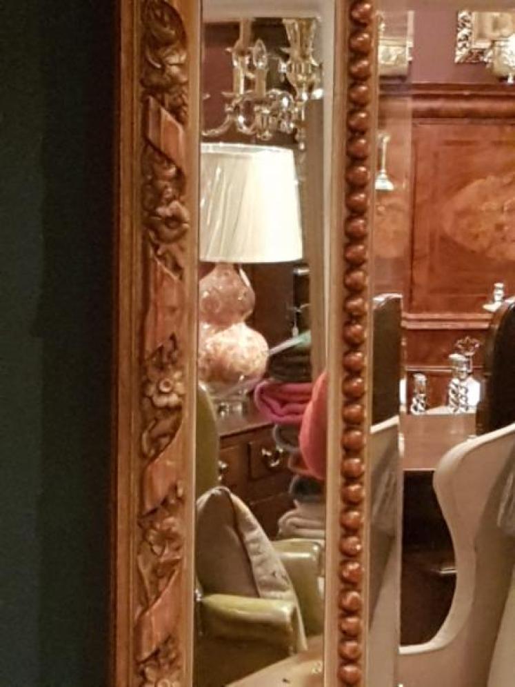 Superb Victorian Timber Gilt Segmented Mirror - Image 3