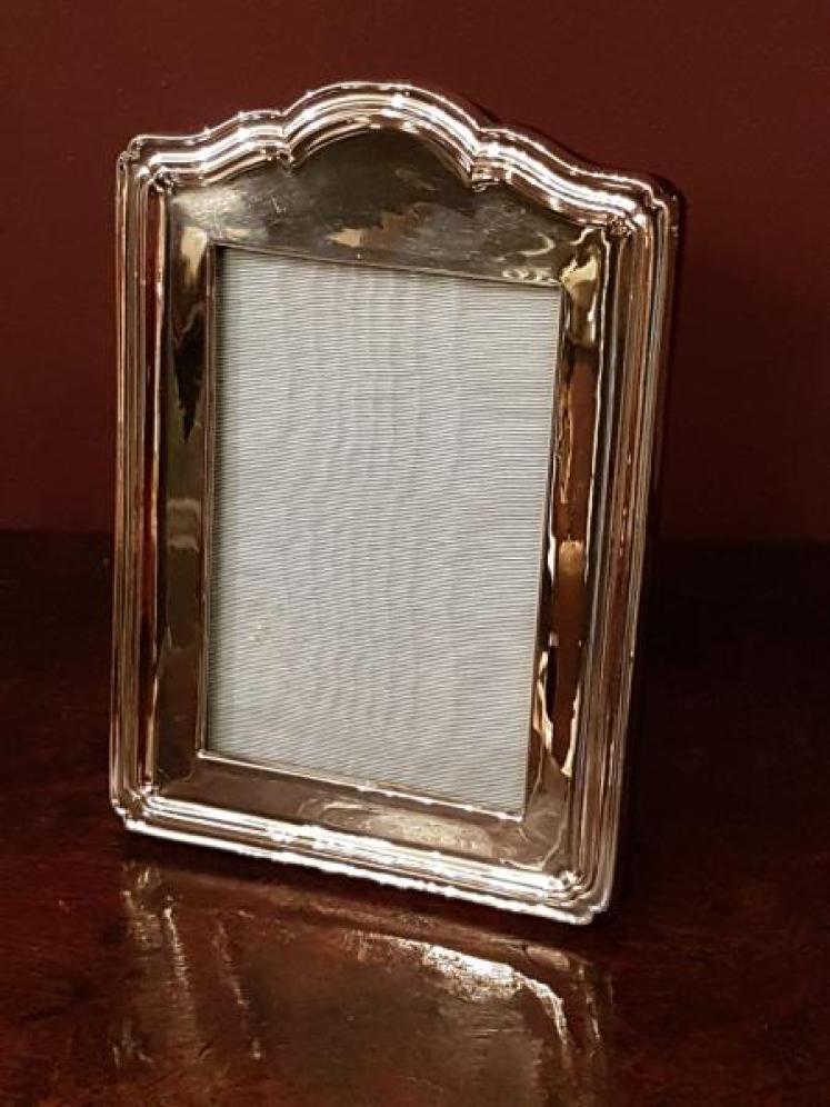 Antique George V Period Silver Photo Frame - Image 1