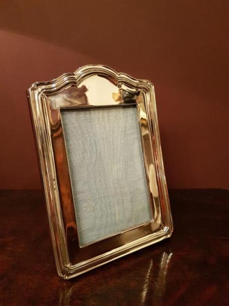 Antique George V Period Silver Photo Frame - Image 5