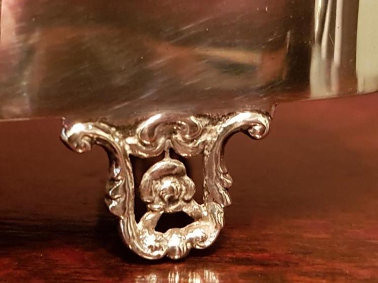 George V Period Antique Silver & Tortoiseshell Jewel Box - Image 5