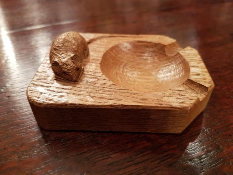 Thompson's of Kilburn Mouseman Ash Tray - Image 1